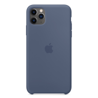 iPhone 11 Pro Max Silicone Case Alaskan Blue