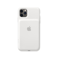 iPhone 11 Pro Max Smart Battery Case - White