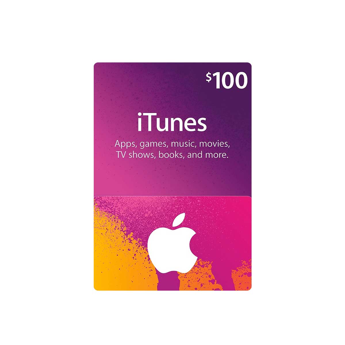 Apple iTunes Gift Card 100 USD iTunes Key UNITED STATES