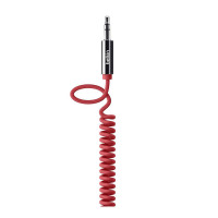 Belkin Coiled 3.5MM Auxiliary Cable - 1.8M - Red