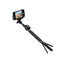 Cygnett - Aluminium Selfie Stick with Bluetooth Remote & Tripod