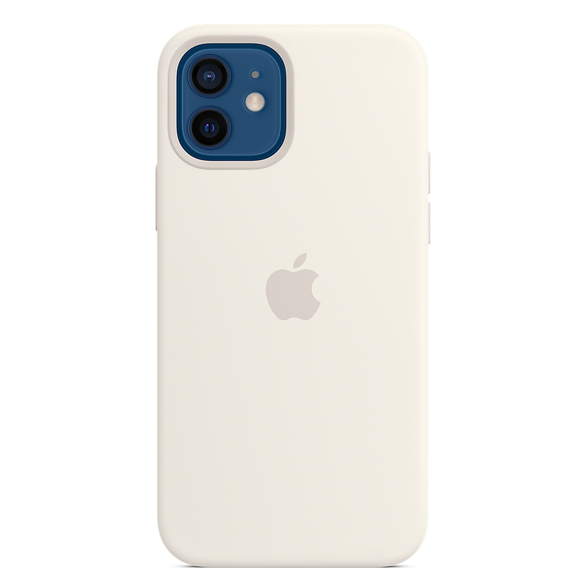 iPhone 12 | 12 Pro Silicone Case with MagSafe - White