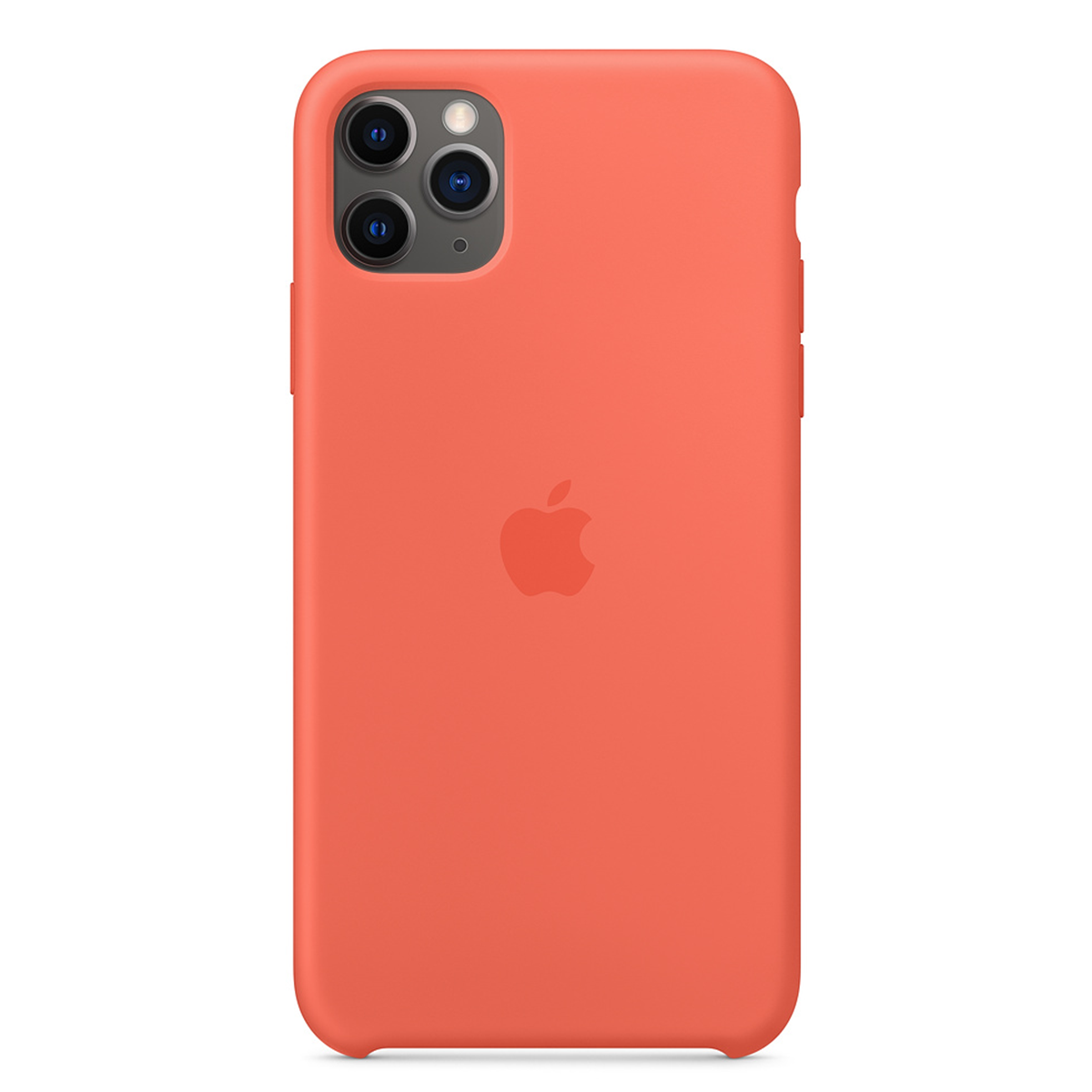 iPhone 11 Pro Max Silicone Case Clementine Orange