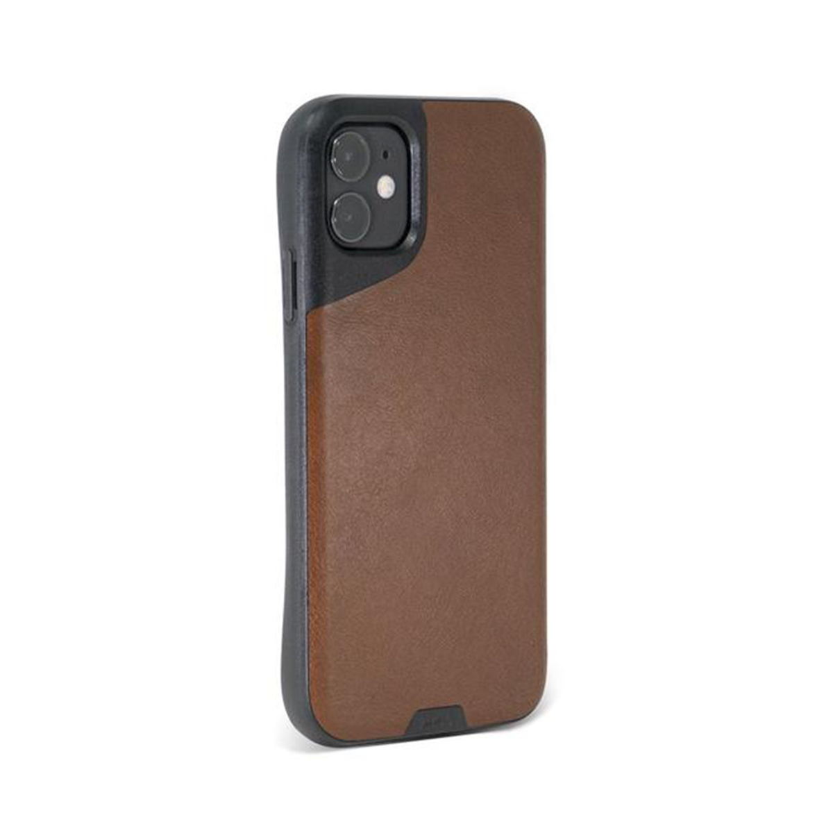Mous - Contour Case for iPhone 11 - Brown Leather