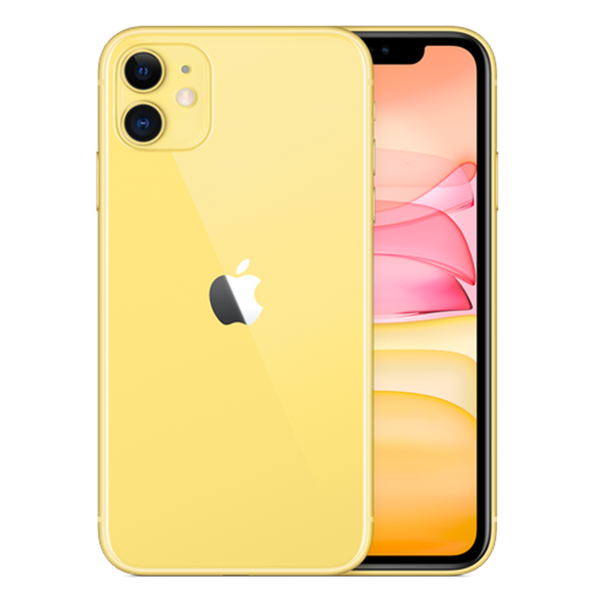 iPhone 11, Yellow, 128GB (Official Stock)