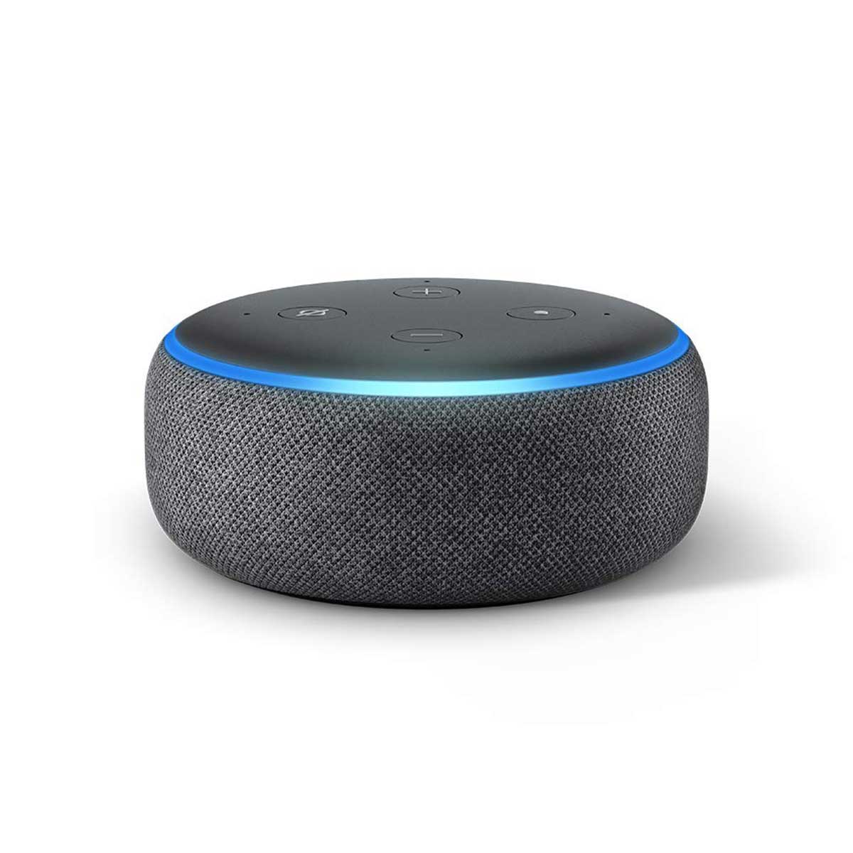 Amazon - Echo Dot 3rd Generation - Charcoal Gray