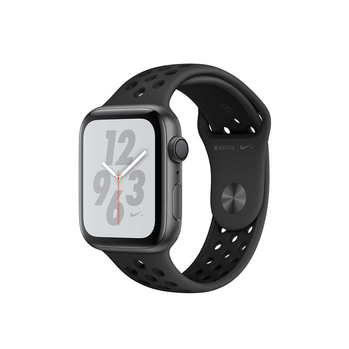 Apple Watch Nike+ Series 4 GPS, 44mm Space Gray Aluminum Case with Anthracite/Black Nike Sport Band