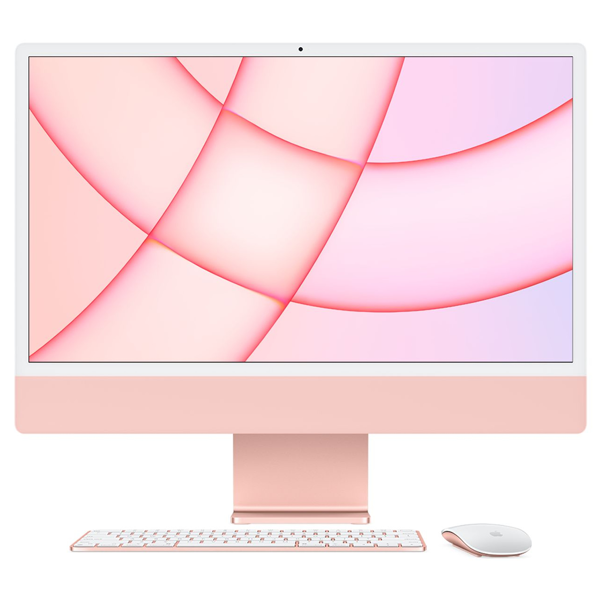 iMac 24-inch Apple M1 Retina 4.5K 8‑core CPU 8‑core GPU 256GB Pink MGPM3