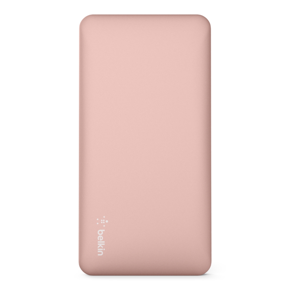 Belkin Power Pack 10000 Mah Lithium Polymer With 2.4A Input - Rose Gold