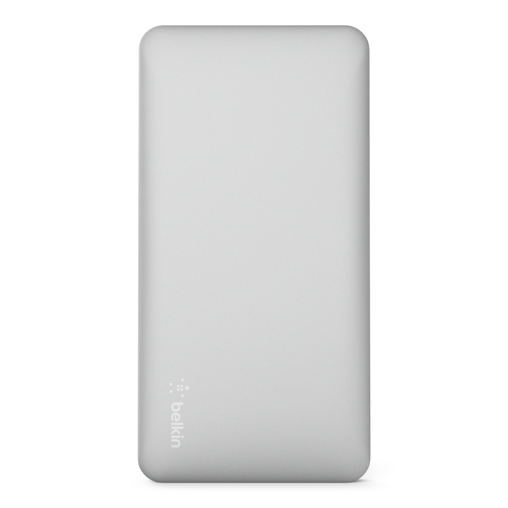 Belkin Power Pack 10000 Mah Lithium Polymer With 2.4A Input - Silver