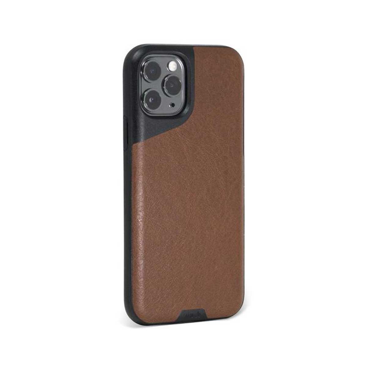 Mous - Contour Case for iPhone 11 Pro - Brown Leather