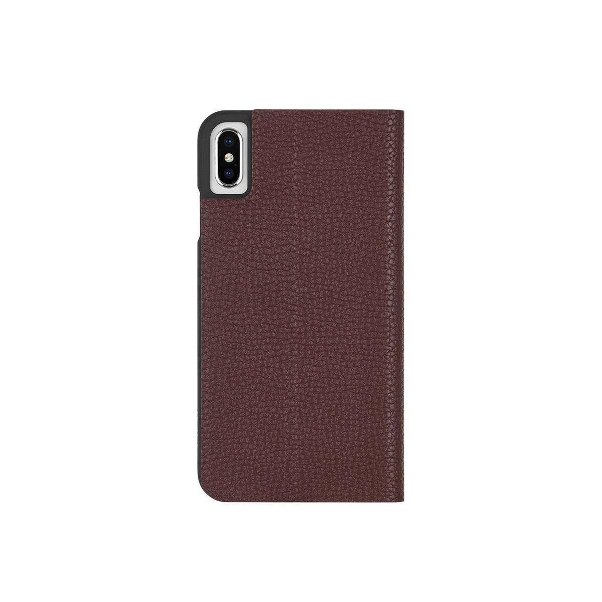 Case-Mate iPhone X/Xs Barely There Folio - Brown